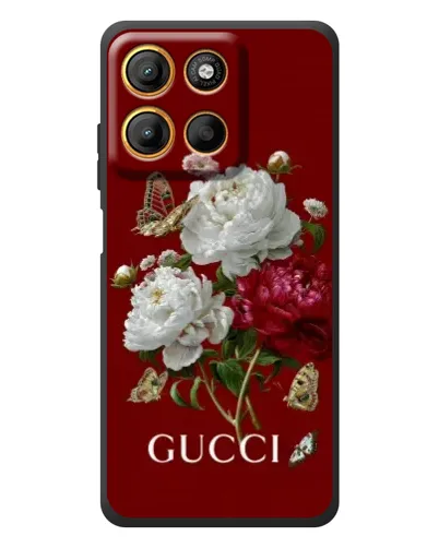 Чехол для Motorola Moto G17 Power с картинкой «Gucci — сад» Чехол для Motorola Moto G17 Power с картинкой «Gucci — сад»