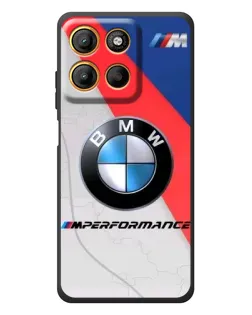 Чехол для Motorola Moto G17 Power с картинкой «BMW Performance стиль»