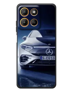 Чехол для Motorola Moto G17 Power с картинкой «Mercedes EQ — будущее»