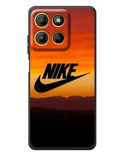 Чехол для Motorola Moto G17 с картинкой «Nike — вечерний горизонт»