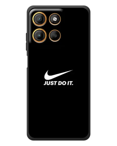 Чехол для Motorola Moto G17 с картинкой «Минимализм от Nike»