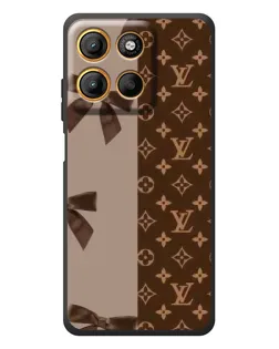 Чохол для Motorola Moto G17 з картинкою «Louis Vuitton — банти»