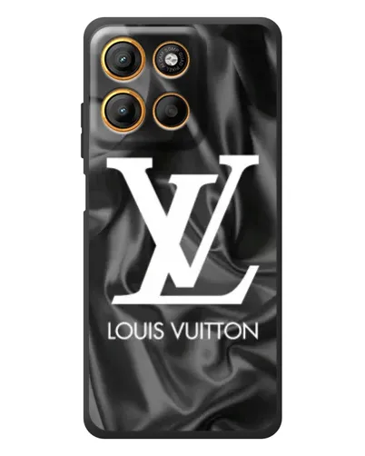 Чохол для Motorola Moto G17 з картинкою «Шовковий Louis Vuitton»