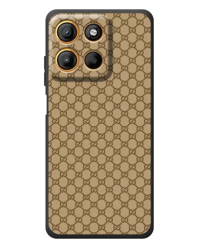 Чехол для Motorola Moto G17 с картинкой «Gucci — классический беж» Чехол для Motorola Moto G17 с картинкой «Gucci — классический беж»