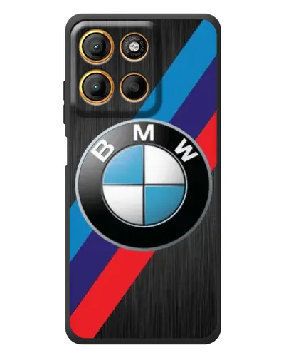 Чохол для Motorola Moto G17 з картинкою «BMW M-stripes стиль»