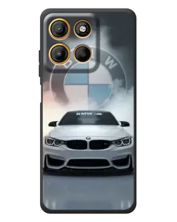 Чохол для Motorola Moto G17 з картинкою «BMW в білому диму» Чохол для Motorola Moto G17 з картинкою «BMW в білому диму»