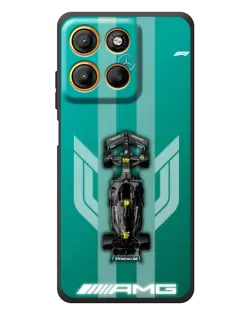 Чохол для Motorola Moto G17 з картинкою «Mercedes AMG Petronas»
