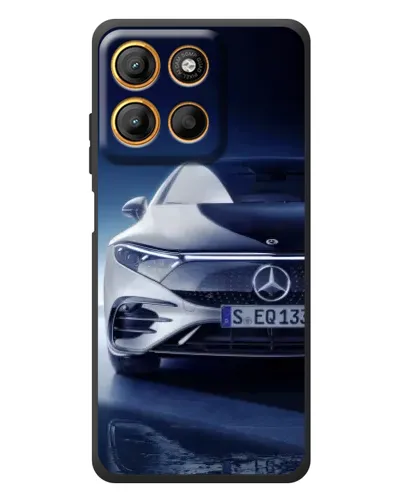 Чохол для Motorola Moto G17 з картинкою «Mercedes EQ — майбутнє»