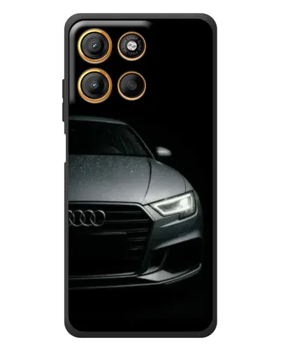 Чохол для Motorola Moto G17 з картинкою «Audi — деталізація кузова»