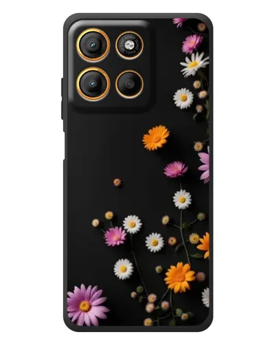 Чохол для Motorola Moto G17 з картинкою «Квіткова композиція»