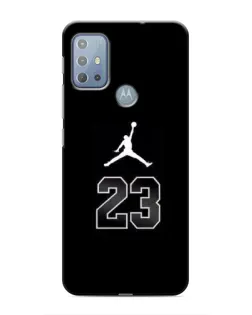 Чехол для Motorola MOTO G20 с картинкой «Jordan Flight 23»