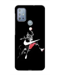 Чехол для Motorola MOTO G20 с картинкой «Jordan Jumpman»