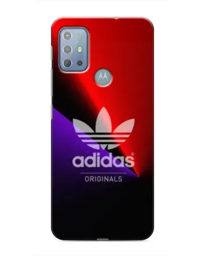 Чехол для Motorola MOTO G20 с картинкой «Adidas Red Neon»