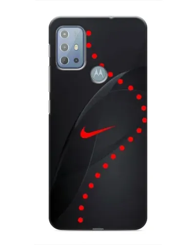 Чехол для Motorola MOTO G20 с картинкой «Абстрактный дизайн Nike»