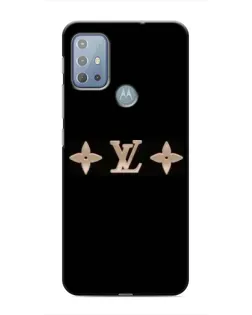 Чехол для Motorola MOTO G20 с картинкой «Louis Vuitton — минимализм»