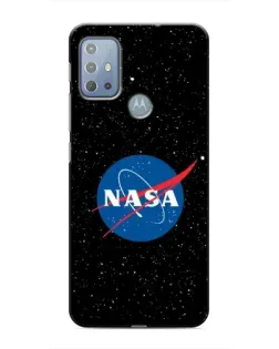 Чехол для Motorola MOTO G20 с картинкой «NASA — звездное небо»