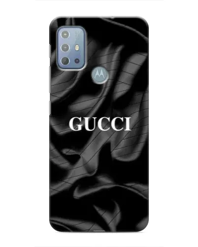 Чехол для Motorola MOTO G20 с картинкой «Gucci — шелковые волны»