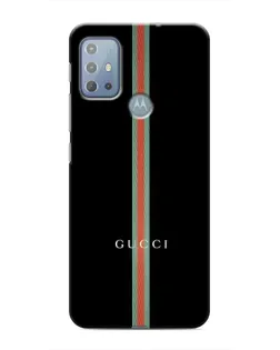 Чохол для Motorola MOTO G20 з картинкою «Gucci — строга лінія»