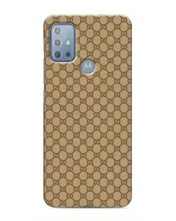 Чохол для Motorola MOTO G20 з картинкою «Gucci — класичний беж»