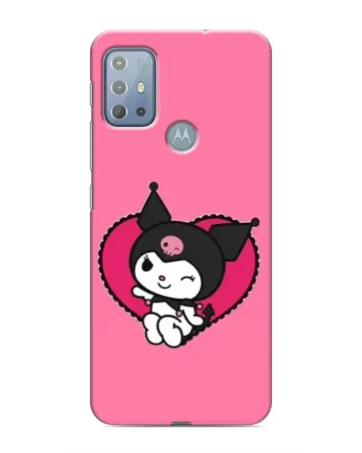 Чехол для Motorola MOTO G20 с картинкой «Kuromi — любовь в сердце» Чехол для Motorola MOTO G20 с картинкой «Kuromi — любовь в сердце»