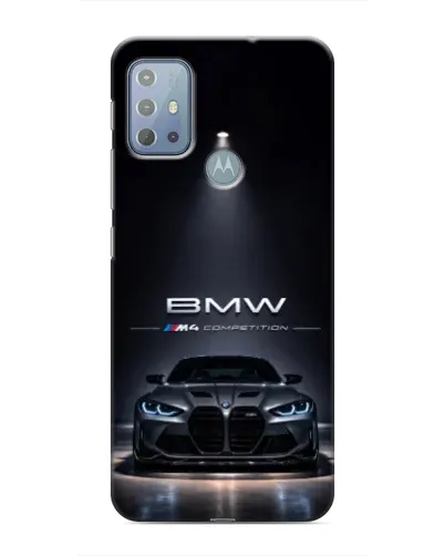 Чохол для Motorola MOTO G20 з картинкою «BMW крізь нічне місто» Чохол для Motorola MOTO G20 з картинкою «BMW крізь нічне місто»