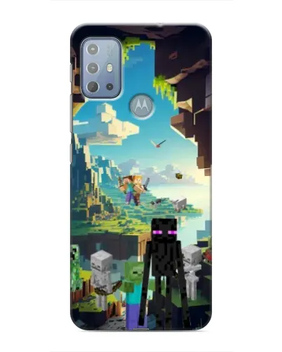 Чехол для Motorola MOTO G20 с картинкой «Эндермен в лесу» Чехол для Motorola MOTO G20 с картинкой «Эндермен в лесу»