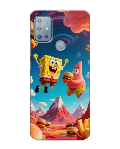Чехол для Motorola MOTO G20 с картинкой «Космический фастфуд» Чехол для Motorola MOTO G20 с картинкой «Космический фастфуд»