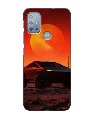 Чехол для Motorola MOTO G20 с картинкой «Cybertruck на Марсе» Чехол для Motorola MOTO G20 с картинкой «Cybertruck на Марсе»