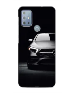 Чехол для Motorola MOTO G20 с картинкой «Свет фар Mercedes»