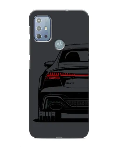 Чехол для Motorola MOTO G20 с картинкой «Задняя часть Audi — арт»