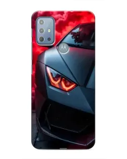 Чехол для Motorola MOTO G20 с картинкой «Lamborghini красное сияние» Чехол для Motorola MOTO G20 с картинкой «Lamborghini красное сияние»