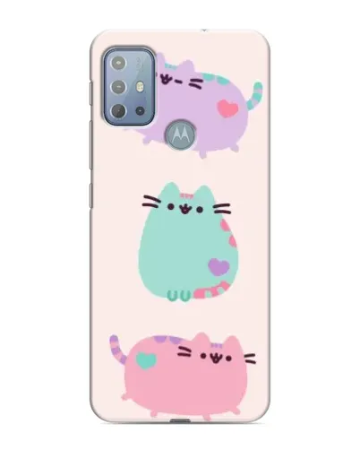 Чехол для Motorola MOTO G20 с картинкой «Pusheen трио» Чехол для Motorola MOTO G20 с картинкой «Pusheen трио»