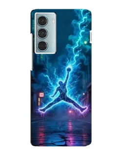 Чехол для Motorola MOTO G200 с картинкой «Jordan Gold Jumpman»