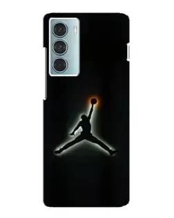 Чехол для Motorola MOTO G200 с картинкой «Jordan Gradient Logo»