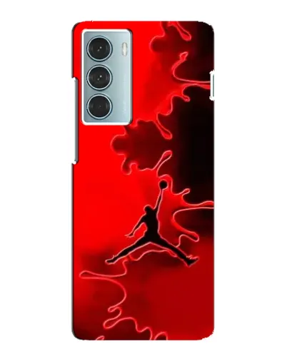 Чехол для Motorola MOTO G200 с картинкой «Jordan Red Smoke» Чехол для Motorola MOTO G200 с картинкой «Jordan Red Smoke»