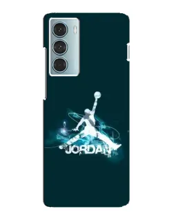 Чехол для Motorola MOTO G200 с картинкой «Jordan Blue Fire»