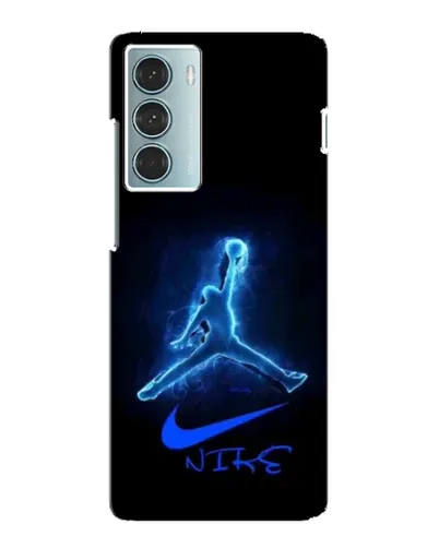Чехол для Motorola MOTO G200 с картинкой «Jordan Neon Blue» Чехол для Motorola MOTO G200 с картинкой «Jordan Neon Blue»