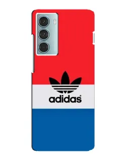 Чехол для Motorola MOTO G200 с картинкой «Ретро блоки Adidas»