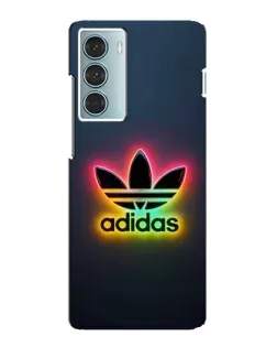 Чехол для Motorola MOTO G200 с картинкой «Неоновый Adidas»