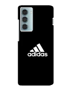 Чехол для Motorola MOTO G200 с картинкой «Черная классика Adidas»