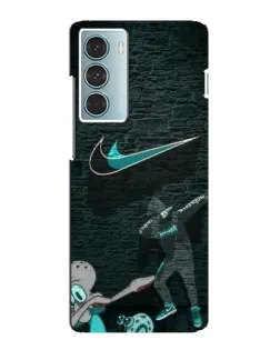 Чехол для Motorola MOTO G200 с картинкой «Спортивный арт Nike»