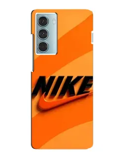 Чехол для Motorola MOTO G200 с картинкой «Оранжевый драйв Nike»