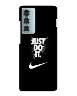 Чехол для Motorola MOTO G200 с картинкой «Текстовый принт Nike»
