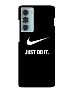 Чехол для Motorola MOTO G200 с картинкой «Классический принт Nike»