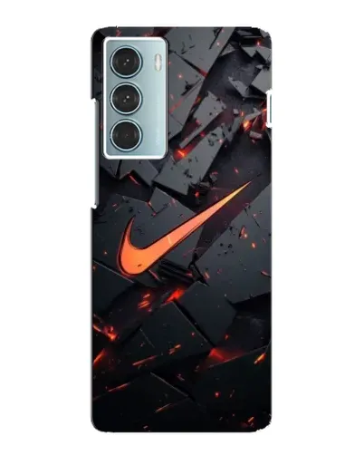 Чехол для Motorola MOTO G200 с картинкой «Nike — эффект разломов» Чехол для Motorola MOTO G200 с картинкой «Nike — эффект разломов»