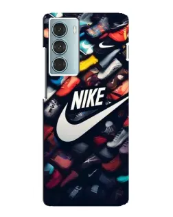 Чехол для Motorola MOTO G200 с картинкой «Коллекция кроссовок Nike»