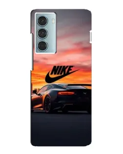 Чехол для Motorola MOTO G200 с картинкой «Nike и суперкар»