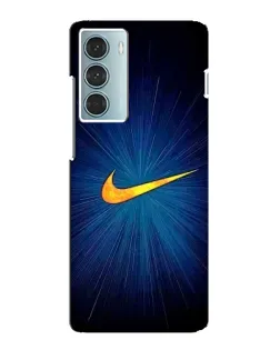 Чохол для Motorola MOTO G200 з картинкою «Синій пульс Nike»
