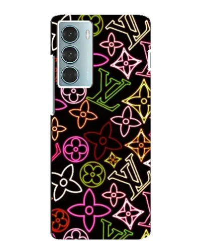 Чехол для Motorola MOTO G200 с картинкой «Неоновый микс Nike» Чехол для Motorola MOTO G200 с картинкой «Неоновый микс Nike»