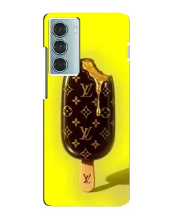Чехол для Motorola MOTO G200 с картинкой «Мороженое от LV»